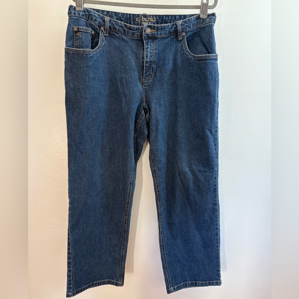CJ Banks Classic Fit Straight Jeans 16WP